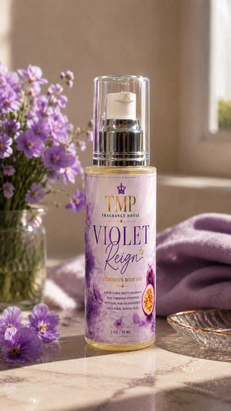 Violet Reign Body Oil