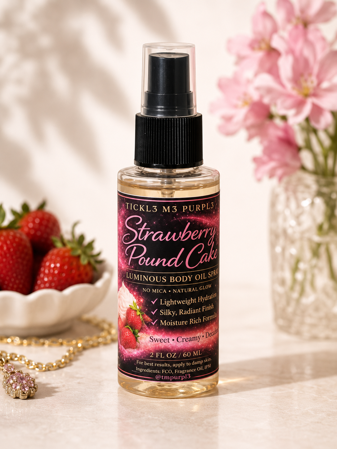 Strawberry Pound Cake Body Mist