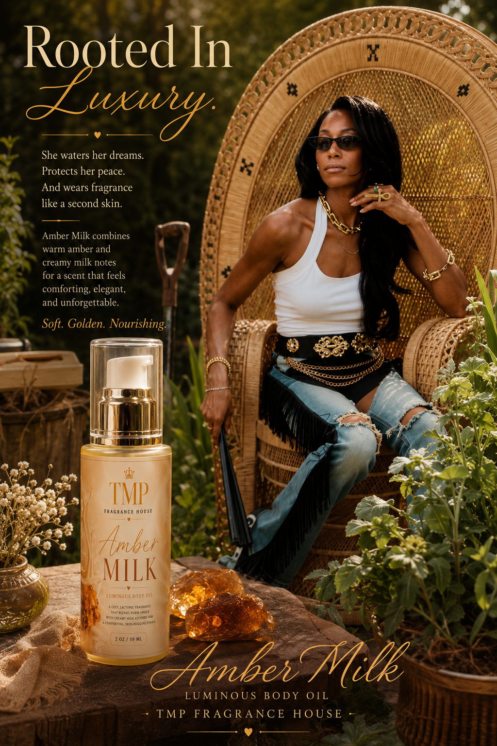 Amber Milk Body Oil
