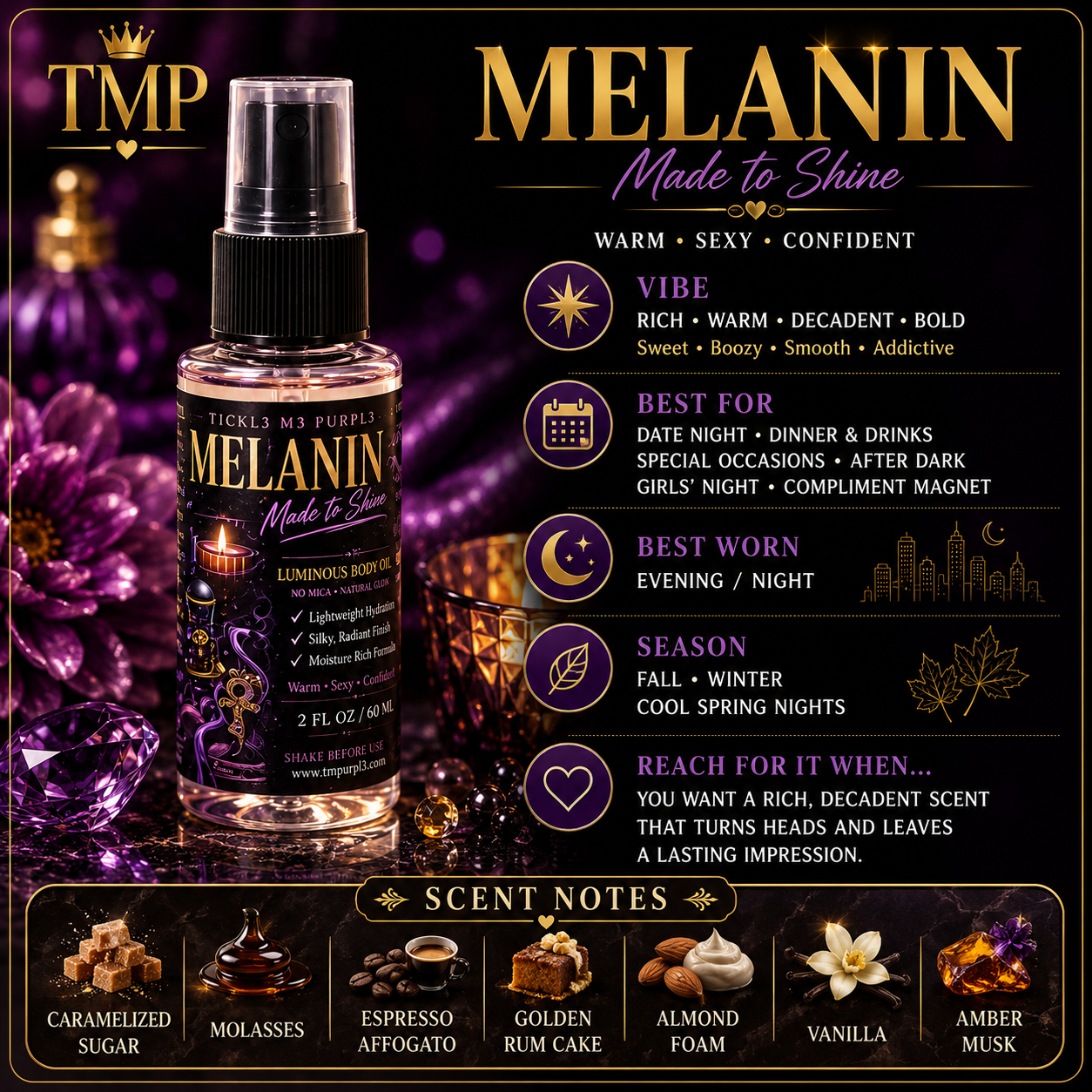 Melanin Body Mist