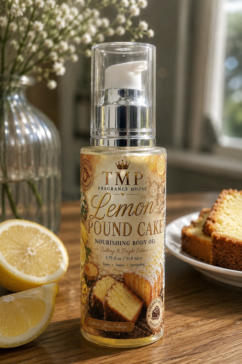 Lemon Pound Cake Body Oil