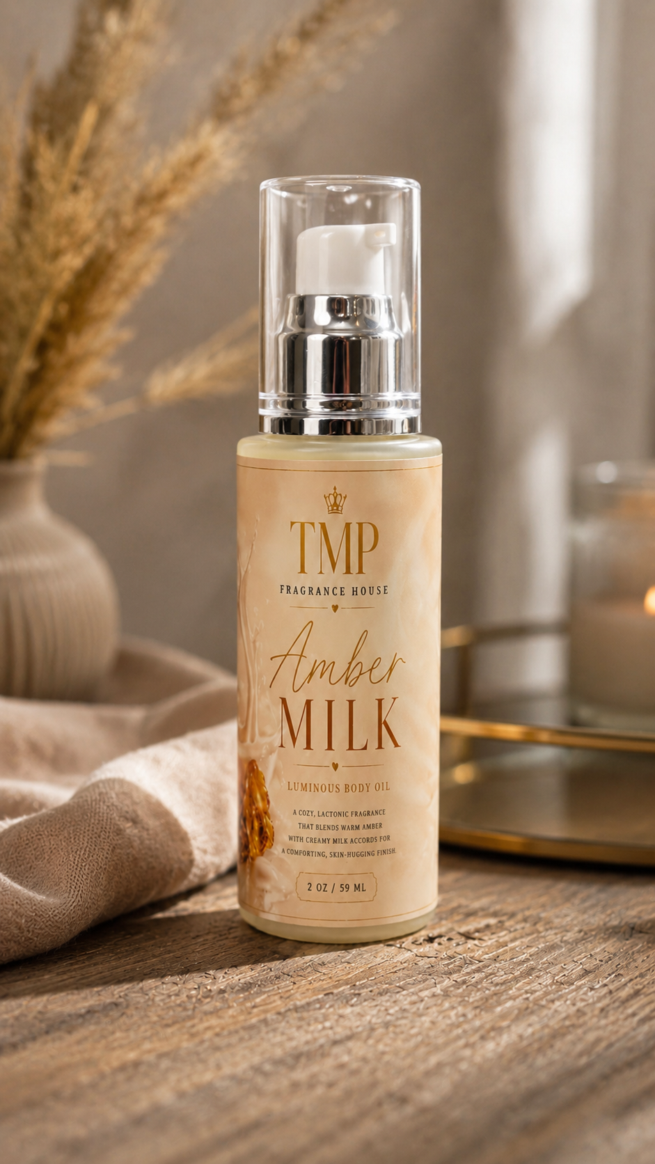 Amber Milk Body Oil
