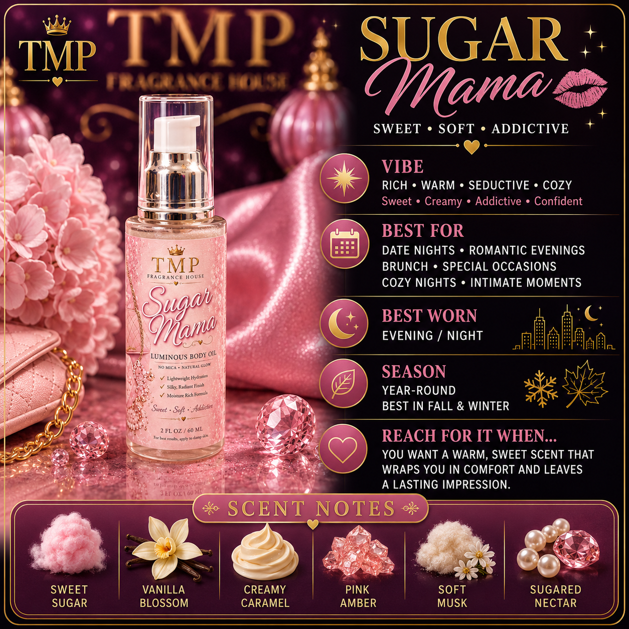 Sugar Mama Body Oil