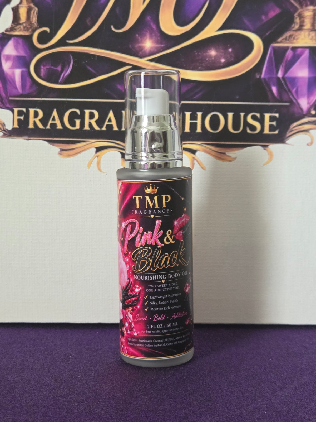 Pink N Black Body Oil