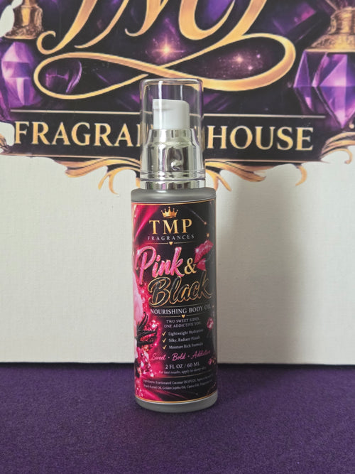 Pink N Black Body Oil