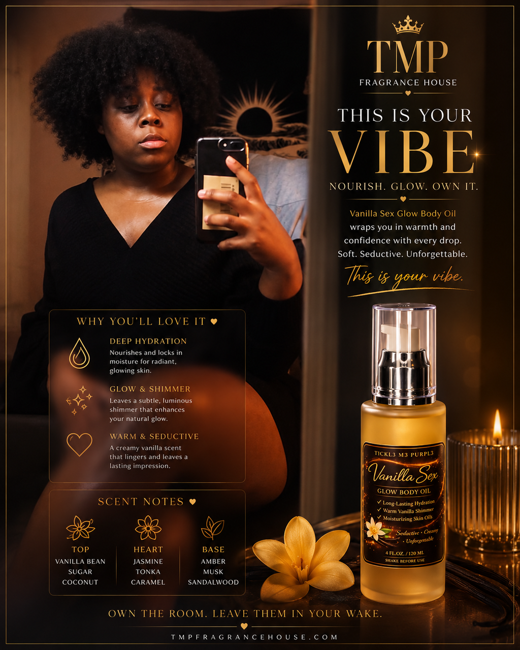 Vanilla Sex Body Oil
