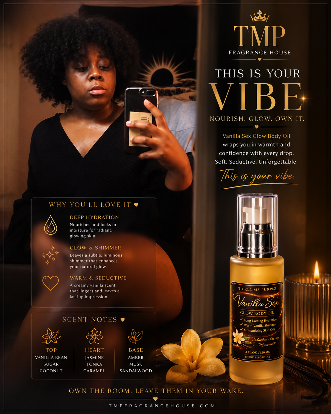 Vanilla Sex Body Oil