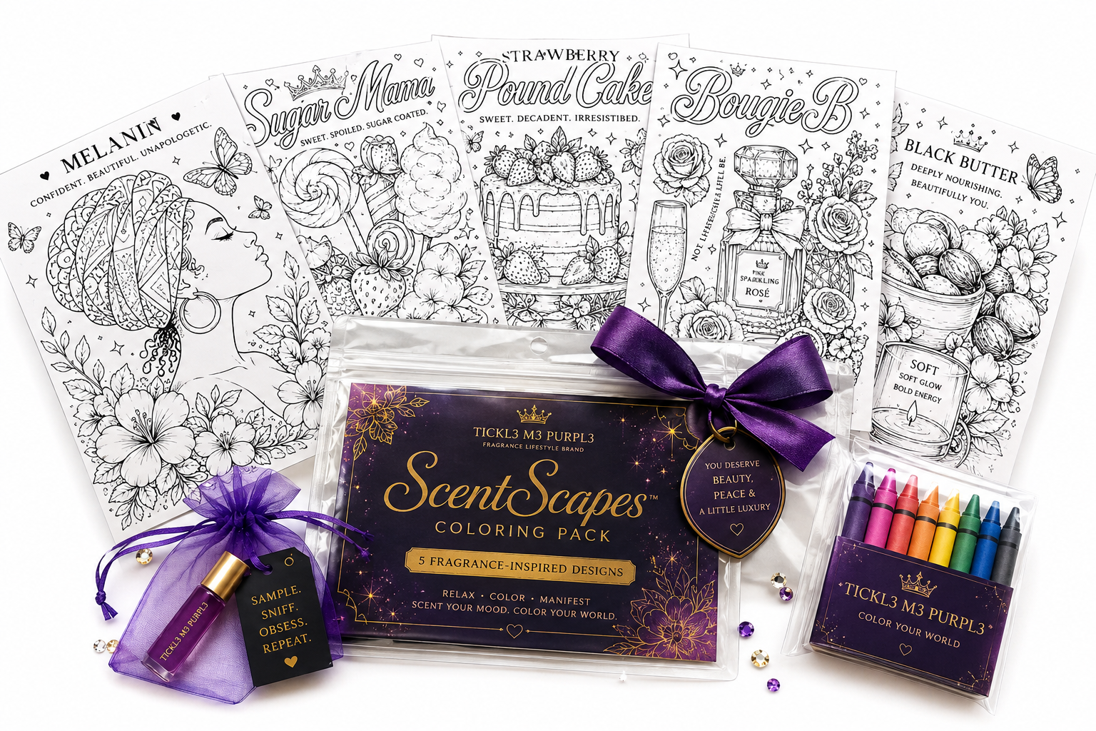 TMP ScentScapes™ | Fragrance-Inspired Coloring Pack