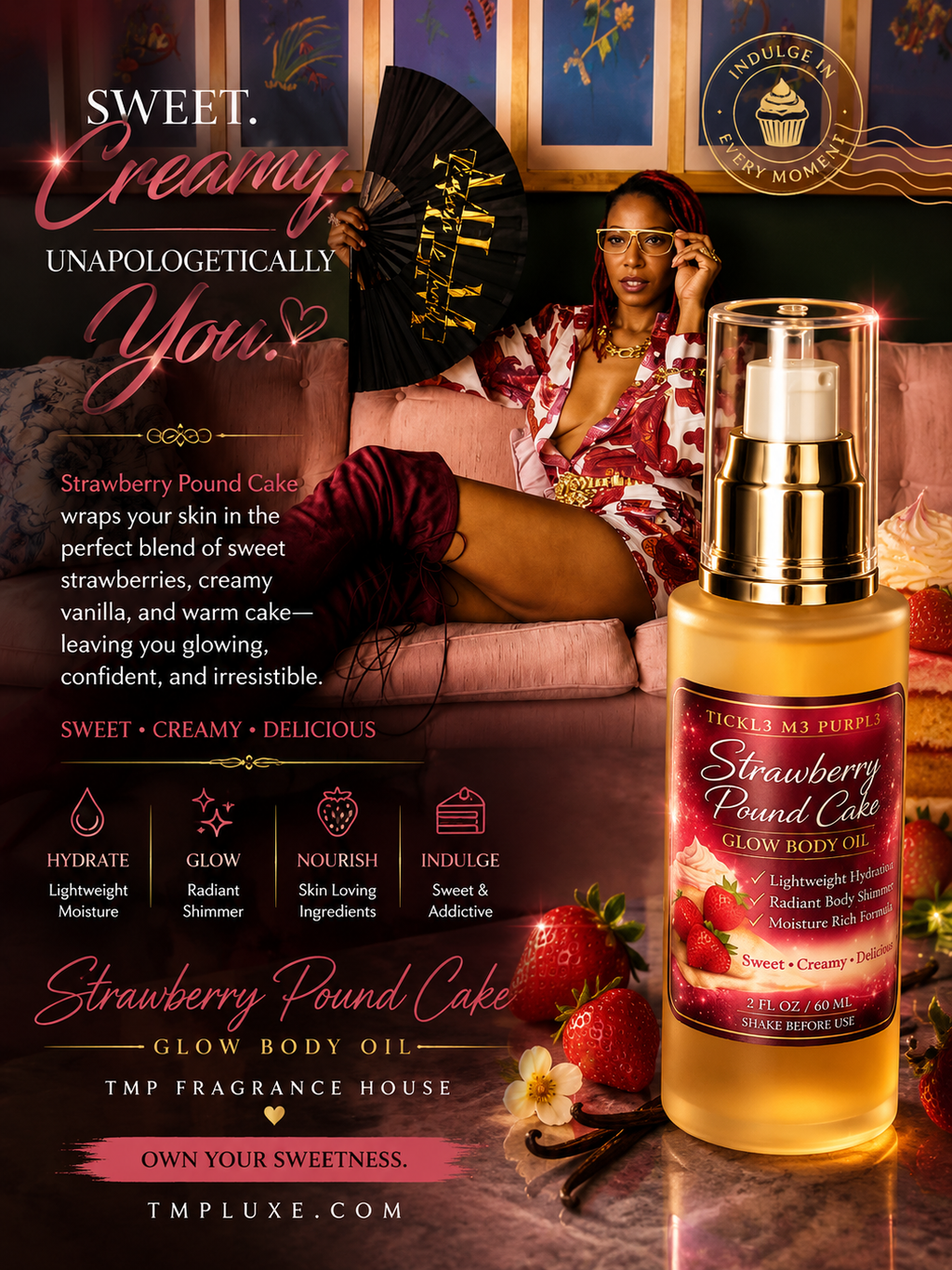 Strawberry Pound Cake Oil