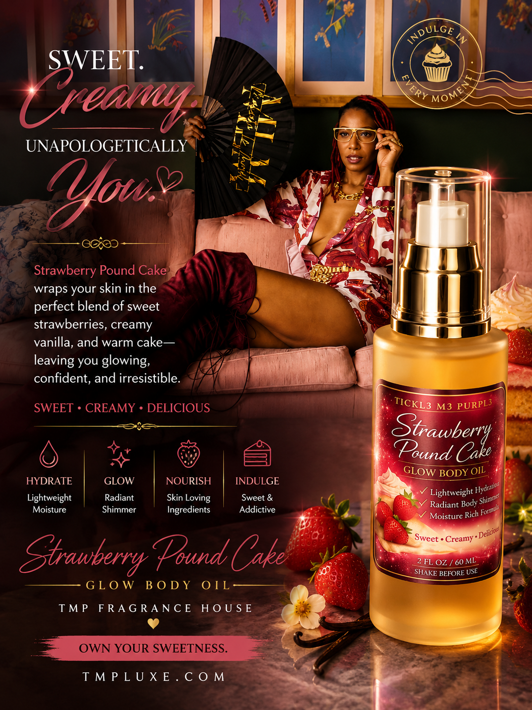 Strawberry Pound Cake Oil